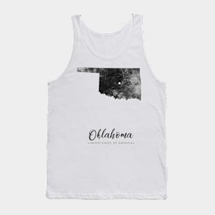 Oklahoma state map Tank Top